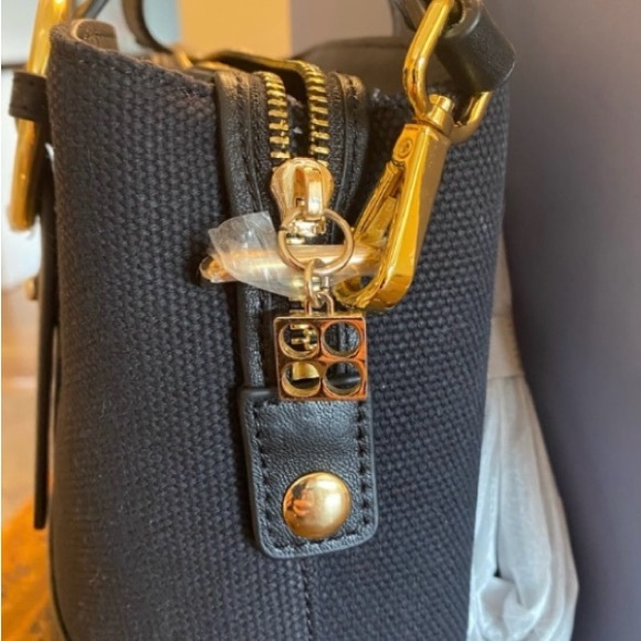 PARISA WANG ADDICTED MINI BACKPACK BRACELET BAG CALF LEATHER & CANVAS NEW W BOX - Picture 6 of 7